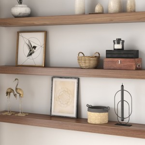 Wall shelves