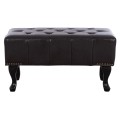 Piano Stool T.Chesterfield EMMA FK226.01 PU dark brown 80x44x39Hcm Piano Stool T.Chesterfield EMMA FK226.01 PU dark brown 80x44x39Hcm