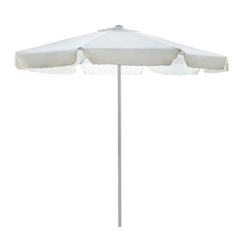 Professional Umbrella Alu 2.5M Cream color One piece Tube FK6005