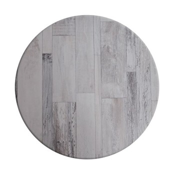 Table's Desktop 537 Werzalit '60 cm in white block FK5227.07