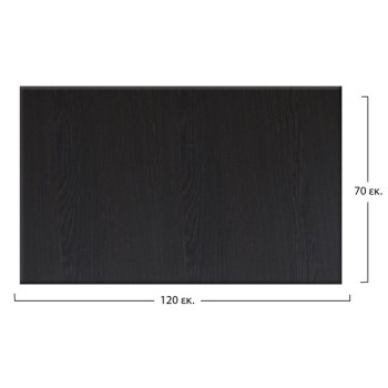 Table's Desktop 272 Werzalit 120Χ70 cm in wenge FK5232.03 Table's Desktop 272 Werzalit 120Χ70 cm in wenge FK5232.03