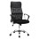 Office chair FK1000.01 Black With Mesh and chromed base 61x56x118 cm