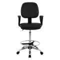 OFFICE CHAIR VEGAR FK1042.01 WITH PERIMETER FOOTREST-HIGH SEAT-BLACK 56,5x60x136Hcm. OFFICE CHAIR VEGAR FK1042.01 WITH PERIMETER FOOTREST-HIGH SEAT-BLACK 56,5x60x136Hcm.