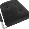 Conference office chair OBERON FK1018.01 Black PU 51x52x86Ηcm Conference office chair OBERON FK1018.01 Black PU 51x52x86Ηcm