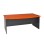 Professional office 180x93.5x74.6 Executive FK2017.03 Grey-Cherry color