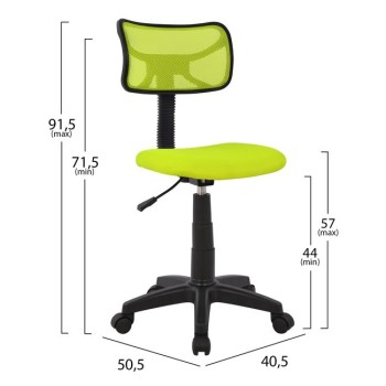 Office chair FK1026.03 light green and meshfabric 40,5x50,5x91,5 cm. Office chair FK1026.03 light green and meshfabric 40,5x50,5x91,5 cm.