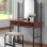 Dressin Table REVEN FK308 With stool and mirror metal & RUBBERWOOD 33x90x148Ηcm