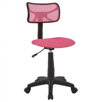 Office chair FK1026.05 pink with mesh fabric 40,5x50,5x91,5 cm.
