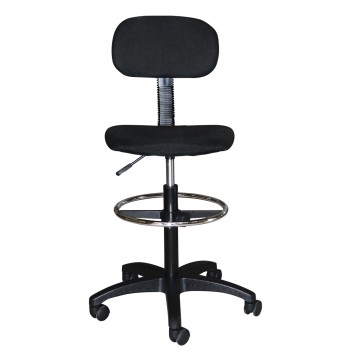 OFFICE CHAIR VEGAR FK1043.01 WITH PERIMETER FOOTREST-HIGH SEAT-BLACK FABRIC 45Χ42Χ132Hcm. OFFICE CHAIR VEGAR FK1043.01 WITH PERIMETER FOOTREST-HIGH SEAT-BLACK FABRIC 45Χ42Χ132Hcm.