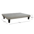 Sofa/Bed FK3000.01 Beige Fabric 179x80x79 Sofa/Bed FK3000.01 Beige Fabric 179x80x79
