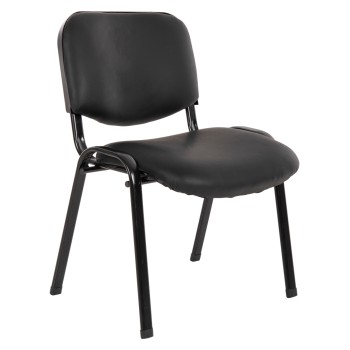 Conference chair FK1010.01 with Black PU 53,5x60x77cm