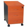Professional office drawer FK2011.03 cherry color with 3 drawers 38X48X53cm