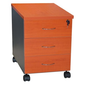 Professional office drawer FK2011.03 cherry color with 3 drawers 38X48X53cm