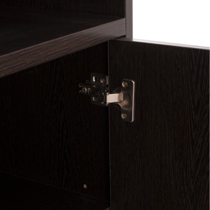 Professional office bookcase FK2014.02 wenge color with 2 doors 80Χ39Χ179 Professional office bookcase FK2014.02 wenge color with 2 doors 80Χ39Χ179