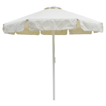 Professional umbrella REGGIE Alu D2.20x2.50m Cream color FK6012