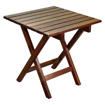 Stool-Table auxiliary Walnut 402 Koli 40x40 Foldable FK288.02 40x40x45 cm