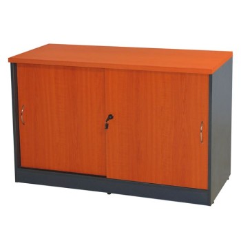 Professional office cabinet FK2012.03 in cherry color 100Χ45Χ69cm