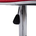 Bar Stool Nexus with gas lift & red PU FK209.04 40x47.5x115cm Bar Stool Nexus with gas lift & red PU FK209.04 40x47.5x115cm