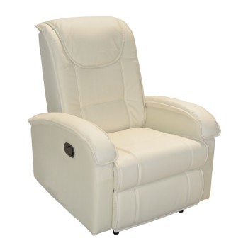 FK0026.02 Armchair, massage mechanism, PU OFF-WHITE 80x96x97 cm