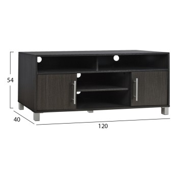 TV furniture melamine FK2202.01 Zebrano 120x40x54 TV furniture melamine FK2202.01 Zebrano 120x40x54