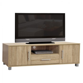 TV FURNITURE MACIE FK2203.02 MELAMINE IN SONAMA 120x40x39Hcm.