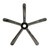 Spare part of chromed base for FK1000 office chair