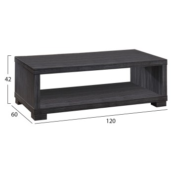 Coffee Table SALEM FK2217.01 Zebrano 120x60x42 Coffee Table SALEM FK2217.01 Zebrano 120x60x42
