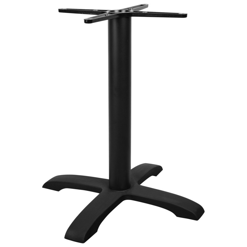 Cast iron 4legs Black Crossed 45x45 FK406 Cast iron 4legs Black Crossed 45x45 FK406