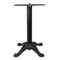 Cast Iron base 58χ58χ75cm crossed 45x45cm 4legs Black FK407 Cast Iron base 58χ58χ75cm crossed 45x45cm 4legs Black FK407