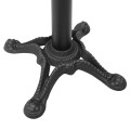 Cast Iron base 58χ58χ75cm crossed 45x45cm 4legs Black FK407 Cast Iron base 58χ58χ75cm crossed 45x45cm 4legs Black FK407