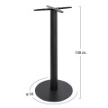 Metallic Base Bar '50x108 Crossed 45x45cm Black FK411