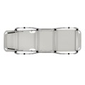 Professional Sunbed Aluminum FK5071.03 White 195x53-60x30 cm Professional Sunbed Aluminum FK5071.03 White 195x53-60x30 cm