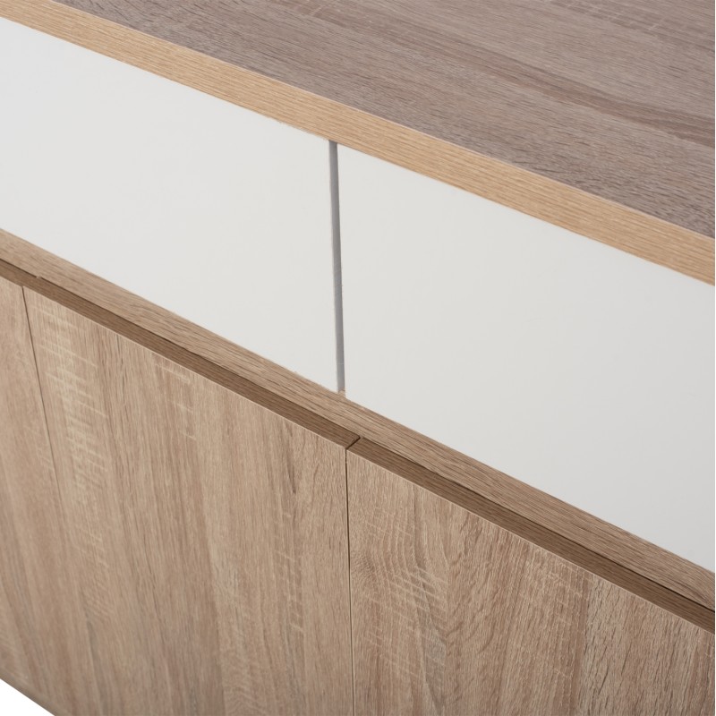 Buffet FK2234.02 2 Drawers & 4 Doors Sonama 120x40x80cm Buffet FK2234.02 2 Drawers & 4 Doors Sonama 120x40x80cm