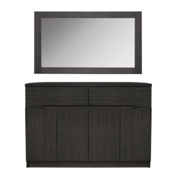 Buffet with mirror Zebrano FK10190.01 120x40x80 Buffet with mirror Zebrano FK10190.01 120x40x80