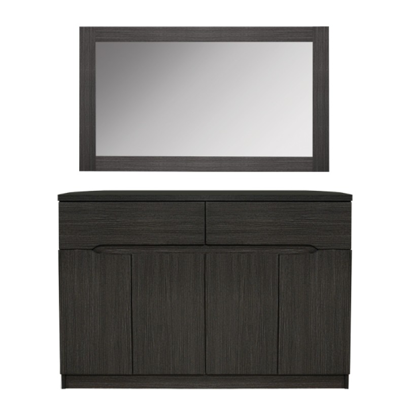 Buffet with mirror Zebrano FK10190.01 120x40x80 Buffet with mirror Zebrano FK10190.01 120x40x80