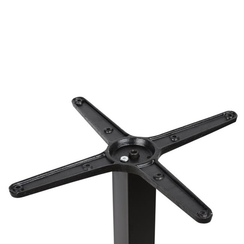 Cast Iron Base Black 45x45x72 Crossed 45x45 FK416 Cast Iron Base Black 45x45x72 Crossed 45x45 FK416