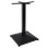 Cast Iron Base Black 45x45x72 Crossed 45x45 FK416