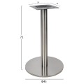 Inox base Φ45x72Ηcm FK419