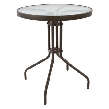 Table Metallic Lima Brown '60x70cm FK5079.02