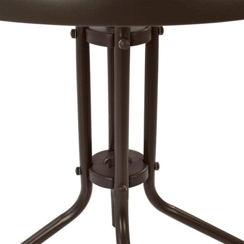 Table Metallic Lima Brown '60x70cm FK5079.02 Table Metallic Lima Brown '60x70cm FK5079.02