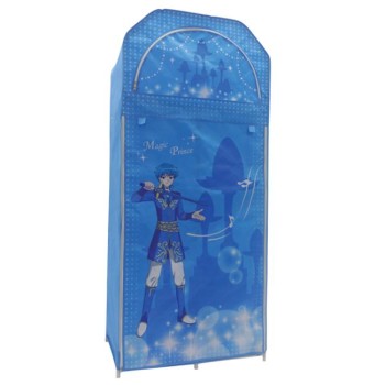 Fabric Wardrobe FK250.05 Blue 70Χ43Χ157