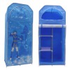 Fabric Wardrobe FK250.05 Blue 70Χ43Χ157