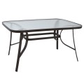 Table Bruno Metallic Brown 140Χ80Χ72 FK5106.02 Table Bruno Metallic Brown 140Χ80Χ72 FK5106.02