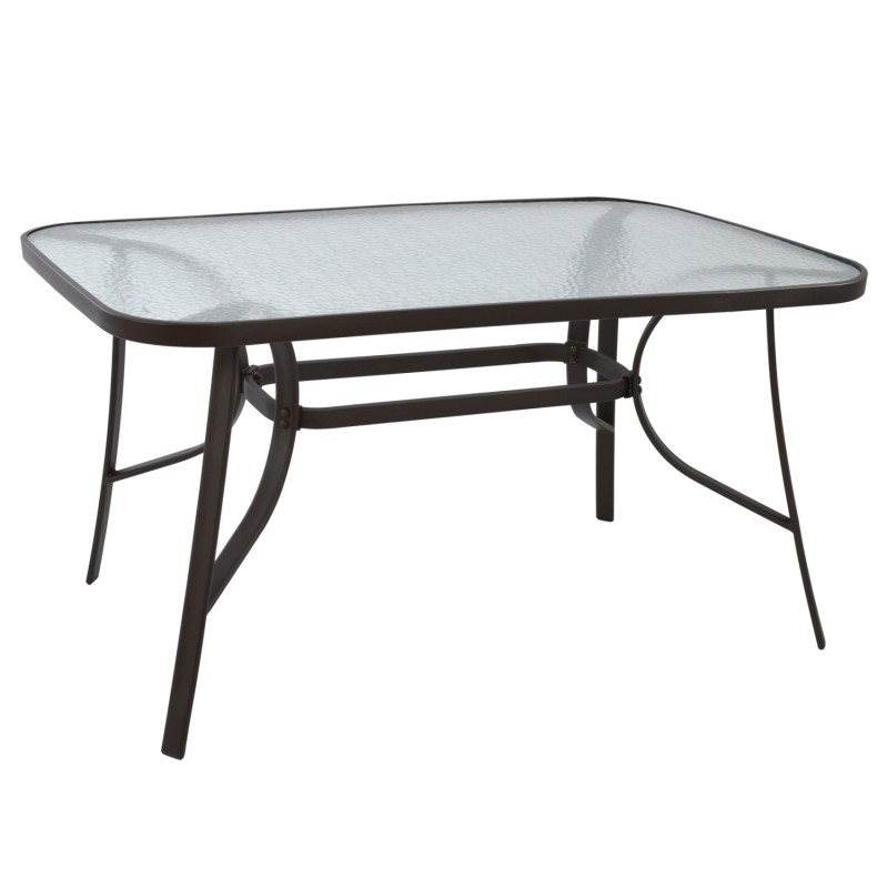 Table Bruno Metallic Brown 140Χ80Χ72 FK5106.02 Table Bruno Metallic Brown 140Χ80Χ72 FK5106.02