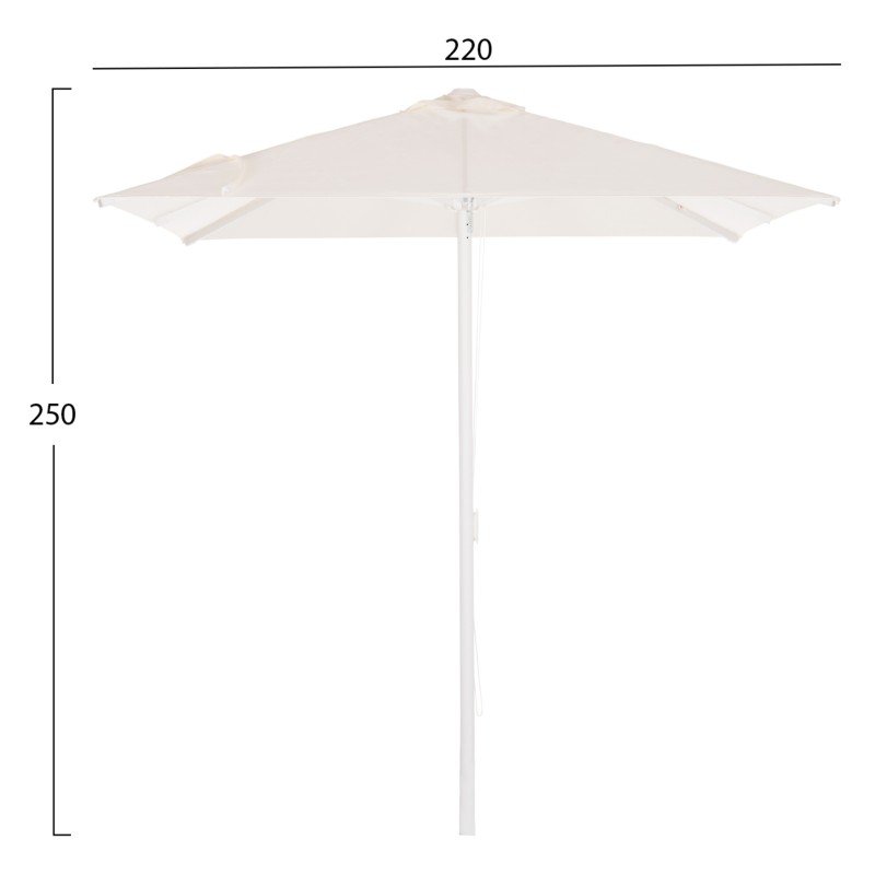 Professional Umbrella ALU REGGIE 2.20x2.20x2.50m Cream SHADE 8 SPOKES FK6013.01 Professional Umbrella ALU REGGIE 2.20x2.20x2.50m Cream SHADE 8 SPOKES FK6013.01