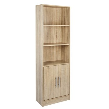 Melamine bookcase ENSLEY FK2027.02 sonama 60x30x180