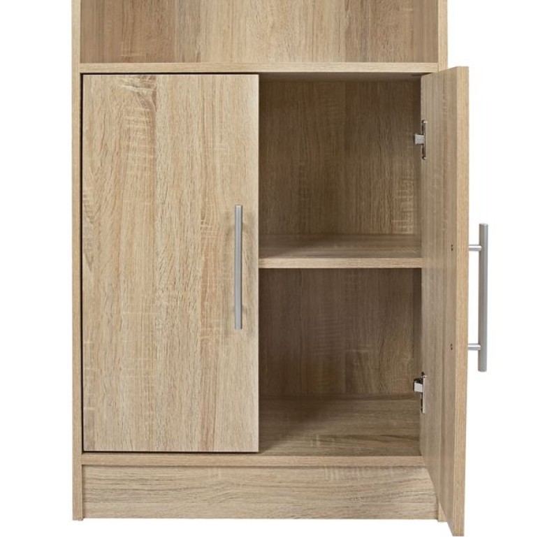 Melamine bookcase ENSLEY FK2027.02 sonama 60x30x180 Melamine bookcase ENSLEY FK2027.02 sonama 60x30x180