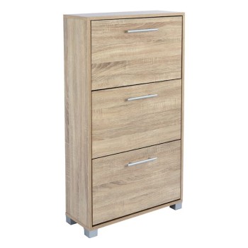 Shoe Cabinet Wooden FK2221.02 Sonama 3Places 62x24x110
