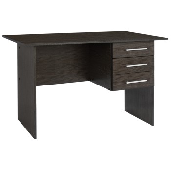 Office melamine FK2029.01 with 3 drawers Zebrano 120x60x76cm