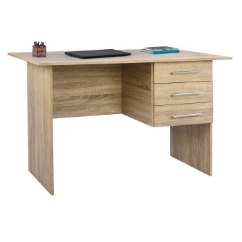 Office melamine FK2029.02 with 3 drawers Sonama 120x60x76cm